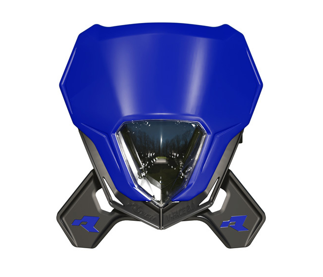 Фар RACETECH V-FACE 2.0 LED Headlight (Black/Blue)